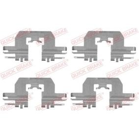 Compre Kit de acessórios, pastilhas de travão da QUICK BRAKE 109-1724 a um preço baixo por 10,00 €