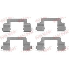 Compre Kit de acessórios, pastilhas de travão da QUICK BRAKE 109-1727 a um preço baixo por 7,50 €
