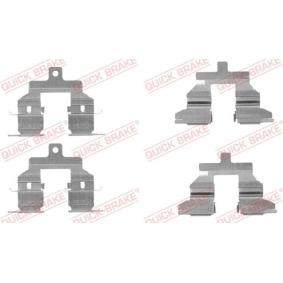 Compre Kit de acessórios, pastilhas de travão da QUICK BRAKE 109-1737 a um preço baixo por 4,67 €