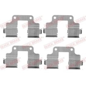 Compre Kit de acessórios, pastilhas de travão da QUICK BRAKE 109-1739 a um preço baixo por 7,26 €