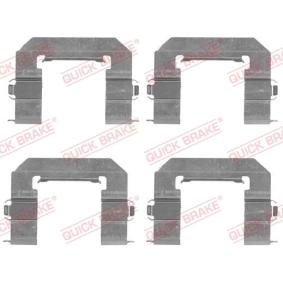 Compre Kit de acessórios, pastilhas de travão da QUICK BRAKE 109-1761 a um preço baixo por 5,33 €