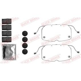 Compre Kit de acessórios, pastilhas de travão da QUICK BRAKE 109-1792 a um preço baixo por 19,97 €