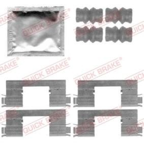Compre Kit de acessórios, pastilhas de travão da QUICK BRAKE 109-1798 a um preço baixo por 11,68 €