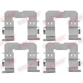 Compre Kit de acessórios, pastilhas de travão da QUICK BRAKE 109-1816 a um preço baixo por 6,14 €