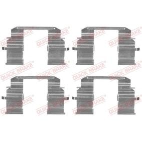 Compre Kit de acessórios, pastilhas de travão da QUICK BRAKE 109-1833 a um preço baixo por 9,74 €