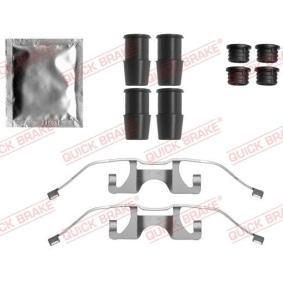 Compre Kit de acessórios, pastilhas de travão da QUICK BRAKE 109-1849 a um preço baixo por 16,06 €
