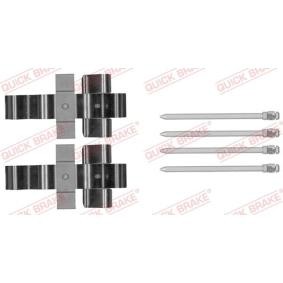 Compre Kit de acessórios, pastilhas de travão da QUICK BRAKE 109-1852 a um preço baixo por 10,52 €