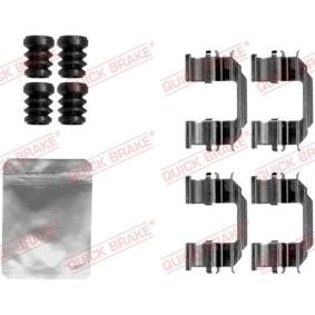 Compre Kit de acessórios, pastilhas de travão da QUICK BRAKE 109-1870 a um preço baixo por 8,61 €