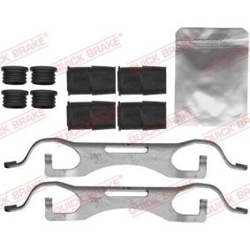 Compre Kit de acessórios, pastilhas de travão da QUICK BRAKE 109-1887 a um preço baixo por 15,59 €
