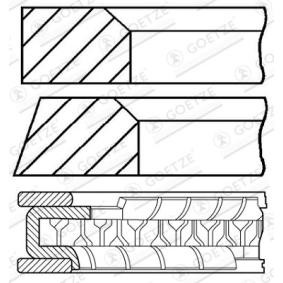 Achetez des Jeu de segments de pistons GOETZE ENGINE 08-154200-00 à prix pour 9,21 €