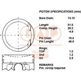 Acquista Pistone motore da IAP QUALITY PARTS 100-12028 a buon mercato per soli 537,07 €
