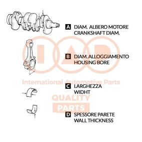 Acquista Kit bronzine di biella da IAP QUALITY PARTS 104-00106 a buon mercato per soli 75,69 €