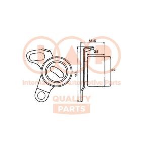 Acquista Rullo tenditore, cinghia dentata da IAP QUALITY PARTS 127-17052 a buon mercato per soli 86,81 €