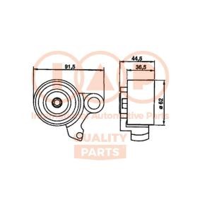 Acquista Rullo tenditore, cinghia dentata da IAP QUALITY PARTS 127-17086 a buon mercato per soli 79,34 €