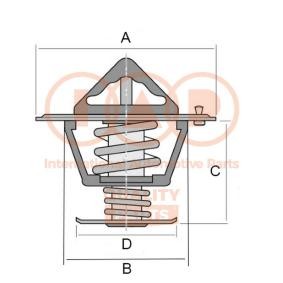 Achetez des Pompe à eau IAP QUALITY PARTS 150-10045 à prix pour 152,22 €