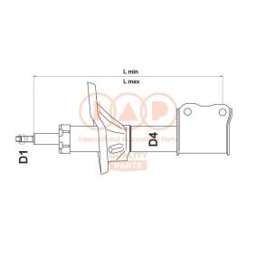 Compre Braço de suspensão da IAP QUALITY PARTS 503-10046 a um preço baixo por 375,70 €