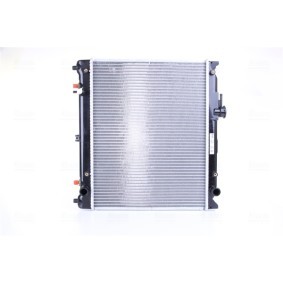 Kjøp Radiator, motorkjøling av NISSENS 606692 til den lave prisen 1284,24 NOK