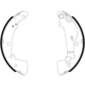 Bremsbackensatz 8DB 355 038-021 für NISSAN