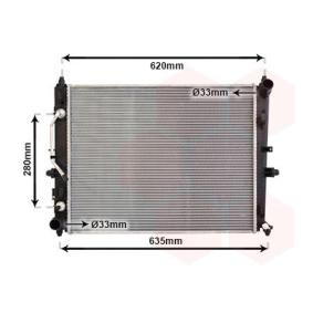 Achetez des Radiateur du moteur VAN WEZEL 17012714 à prix pour 378,82 €