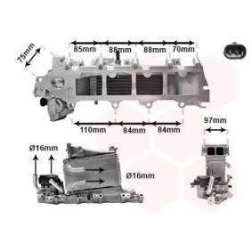 Achetez des Intercooler VAN WEZEL 58004376 à prix pour 499,41 €