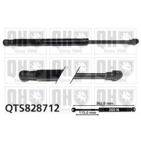 Achetez des Vérin de coffre QUINTON HAZELL QTS828712 à prix pour 42,13 €