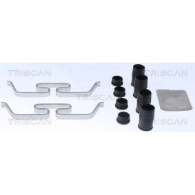 Compre Kit de acessórios, pastilhas de travão da TRISCAN 8105 101665 a um preço baixo por 36,96 €