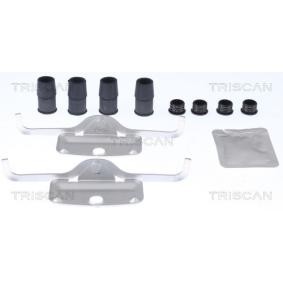 Compre Kit de acessórios, pastilhas de travão da TRISCAN 8105 111634 a um preço baixo por 36,73 €
