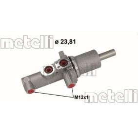 Comprar Cilindro principal de freno de METELLI 05-1145 a bajo precio de 94,13 €