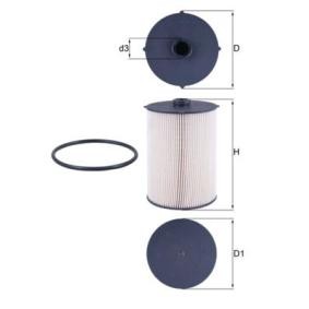 Köp Bränslefilter av MAHLE ORIGINAL KX 481D till det låga priset 723,27 kr