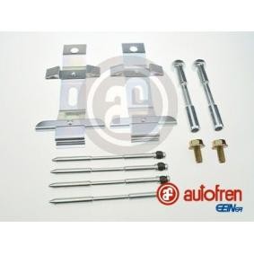Compre Kit de acessórios, pastilhas de travão da AUTOFREN SEINSA D43046A a um preço baixo por 20,13 €