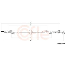 Acquista Cavo comando, Cambio manuale da COFLE 2CB.OP008 a buon mercato per soli 61,64 €