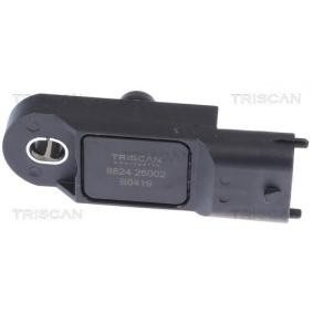 Acquista Sensore, pressione collettore d'aspirazione da TRISCAN 8824 25002 a buon mercato per soli 34,72 €
