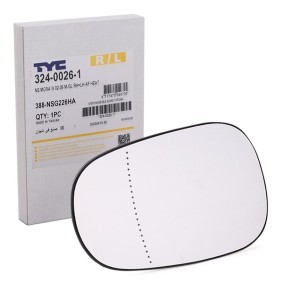 Osta Peililasi, ulkopeili TYC:llä 324-0026-1 edullisesti hintaan 10,80 €
