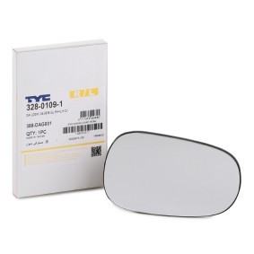 Compre Vidro de espelho, espelho retrovisor exterior da TYC 328-0109-1 a um preço baixo por 6,08 €