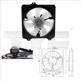 Acquista Ventola radiatore da TYC 836-0009 a buon mercato per soli 112,38 €