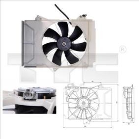 Acquista Ventola radiatore da TYC 836-0011 a buon mercato per soli 138,96 €