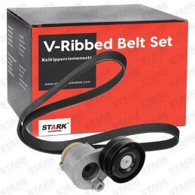 Achetez des Jeu de courroies trapézoïdales à nervures STARK SKRBS-1200178 à prix pour 43,14 €