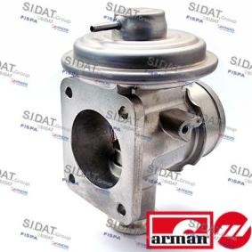 Acquista Valvola EGR da SIDAT 83.920AS a buon mercato per soli 86,49 €