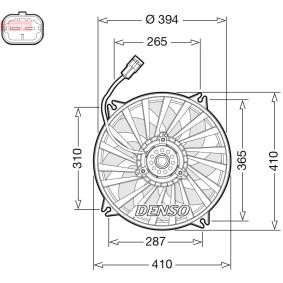 Kühlerlüfter für DS von DENSO