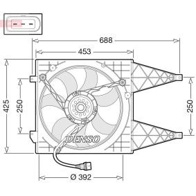 Kühlerlüfter für SEAT von DENSO