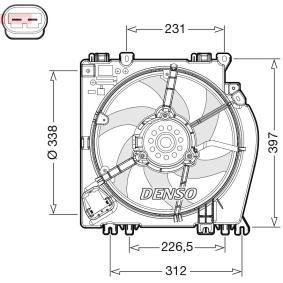 Kühlerlüfter für NISSAN von DENSO