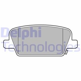 Compre Pastilhas de travão da DELPHI LP3554 a um preço baixo por 34,88 €