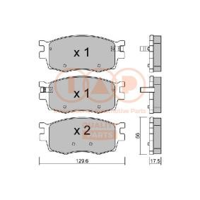 Köp Bromsbelägg av IAP QUALITY PARTS 704-21072P till det låga priset 1741,98 kr