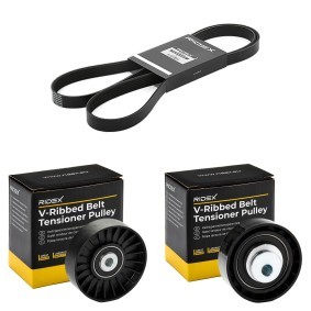 Achetez des Jeu de courroies trapézoïdales à nervures RIDEX 542R0306 à prix pour 63,99 €