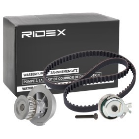 Comprar Bomba de agua + kit de correa de distribución de RIDEX 3096W0249 a bajo precio de 54,56 €
