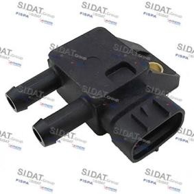 Compre Sensor, pressãodos gases de escape da SIDAT 84.3144 a um preço baixo por 92,71 €