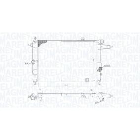 Acquista Radiatore motore da MAGNETI MARELLI 350213189800 a buon mercato per soli 69,10 €
