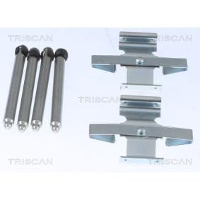 Compre Kit de acessórios, pastilhas de travão da TRISCAN 8105 111636 a um preço baixo por 18,04 €