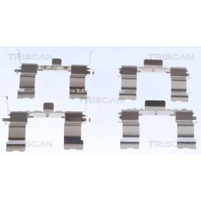 Compre Kit de acessórios, pastilhas de travão da TRISCAN 8105 681539 a um preço baixo por 13,60 €