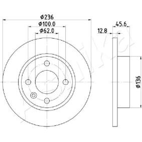 Achetez des Disque de frein ASHIKA 60-00-0946 à prix pour 29,01 €